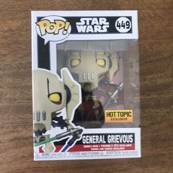 Funko Pop! Star Wars - General Griveous Hot Topic Exclusive