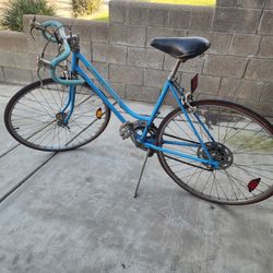 Women's step-through (curved bar) frame.