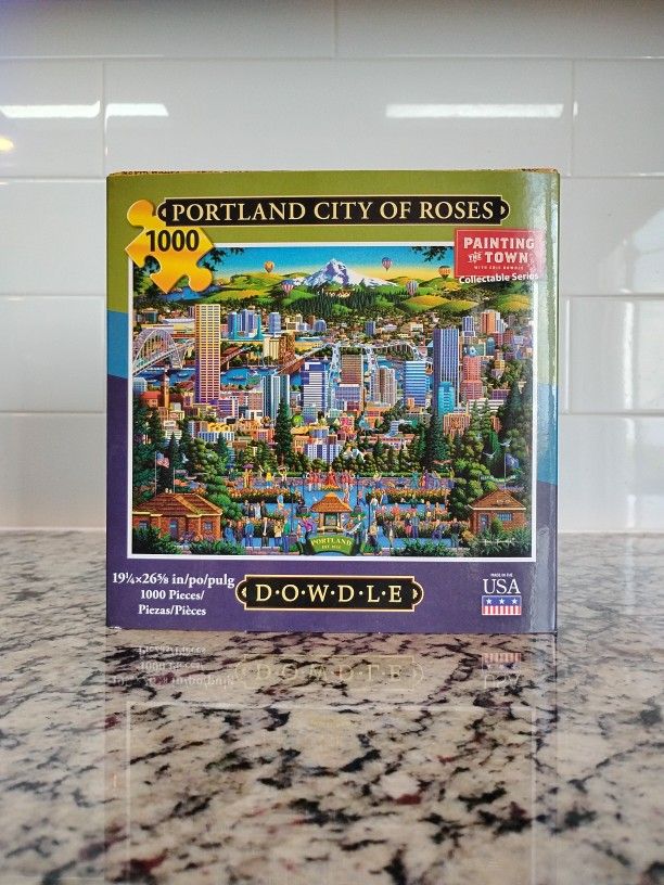 Dowdle Portland City Of Roses Puzzle
