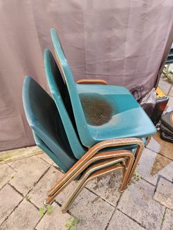 Plastic chairs