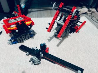 Collection of Vintage LEGO - Technic Custom Built Models & System Pieces