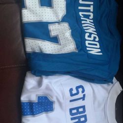 Detroit Lions youth Football Jersey