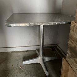 Aluminum Bistro Table