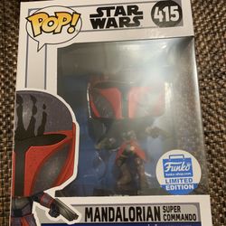 Funko Pop Mandalorian Super Commando Figure #415