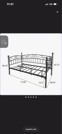Bed frame only