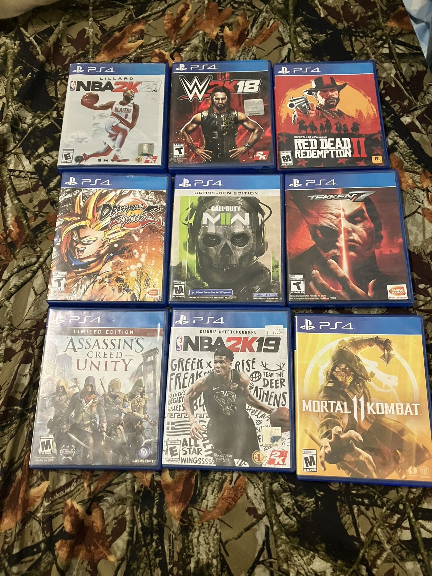PS4 games