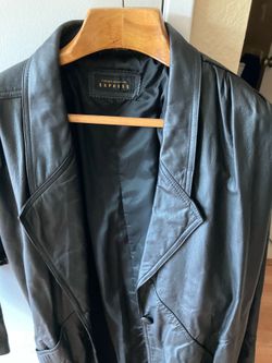 Women Express jacket lather size medium