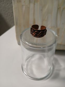Copper Cuff Ring 
