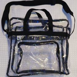 Clear Tote Purse $8
