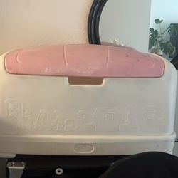 Pink toy chest