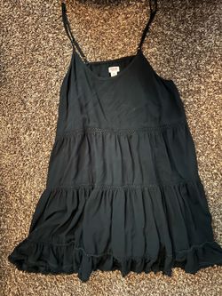 Short black dress xxl