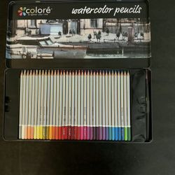 72-Color Watercolor
Pencil Set
by Coloré · Like new — barely used.