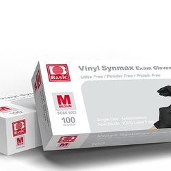 Vinyl Synmax Exam Gloves
