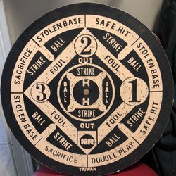 Double Sided Baseball/Dartboard 