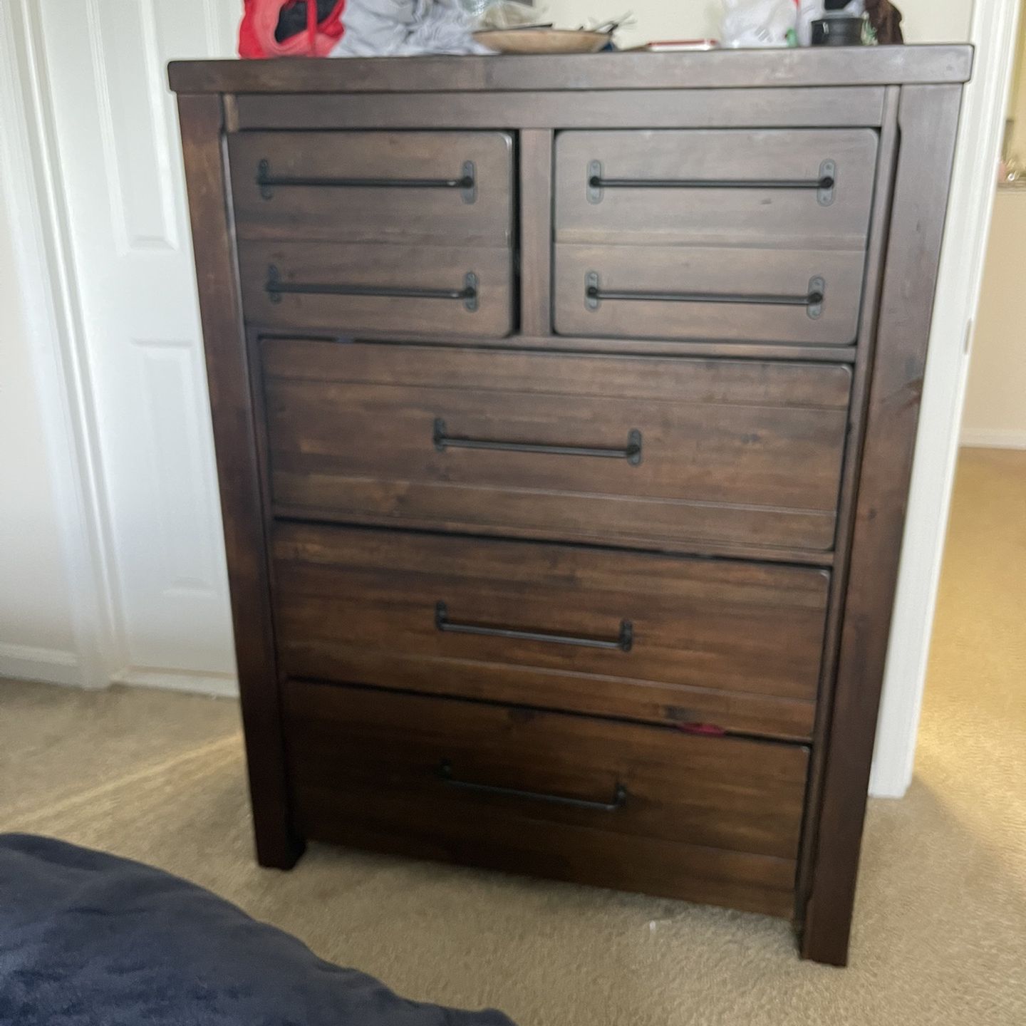 Brown Master Bedroom Set: Can Be Sold For Individual Items 