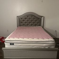 Bed Frame + Box Spring 