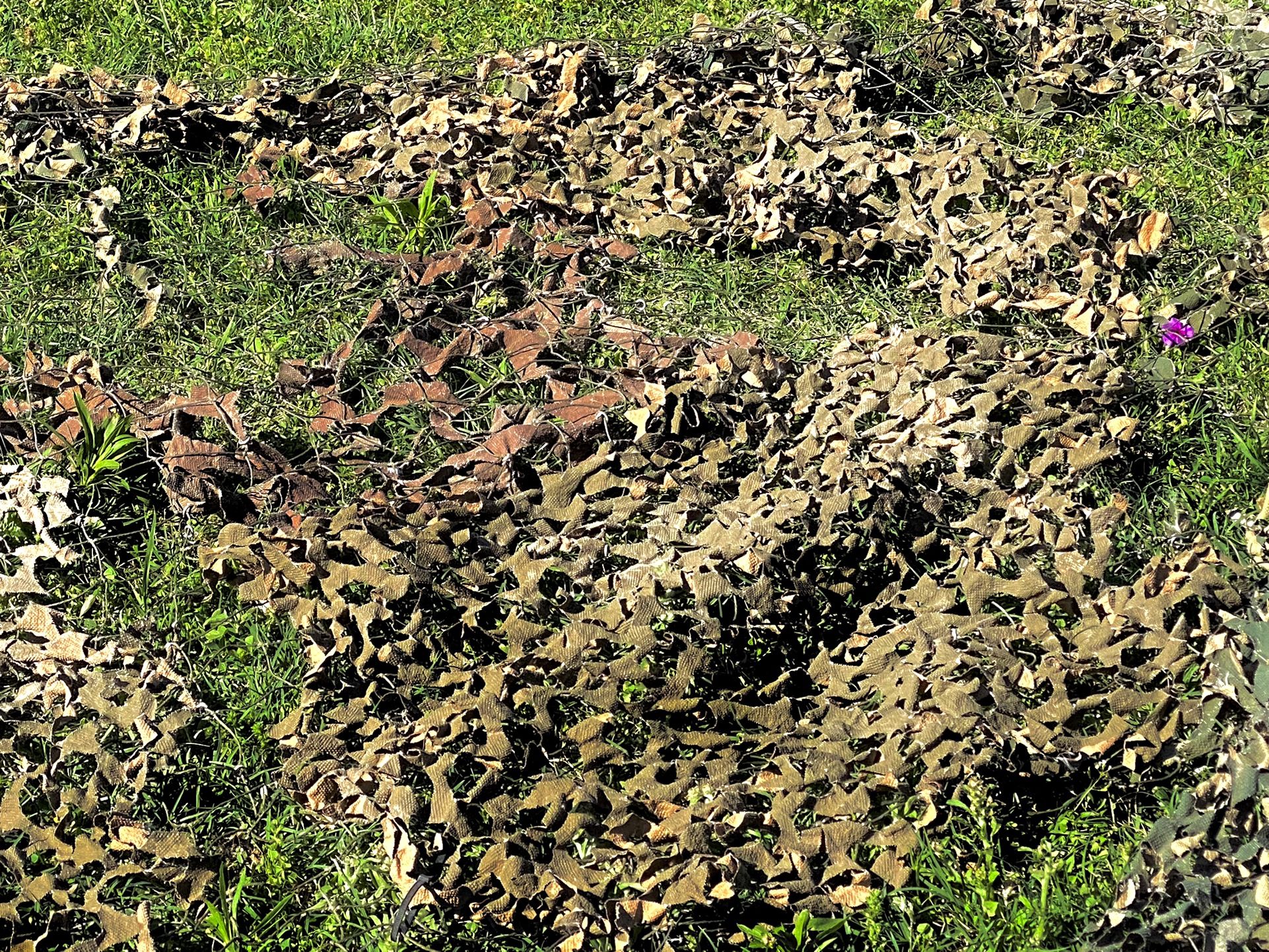 Woodland Military Camo Netting