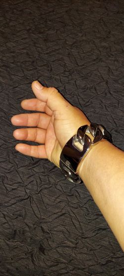 Mens Bracelet, Heavy Stainless Steel