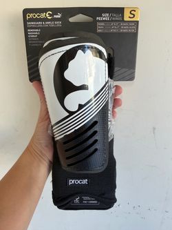 Puma Procat Shinguard & Ankle Sock Size S