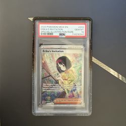 Erika’s Invitation Special Illustration Rare #203/165 PSA 10 w/ Guard