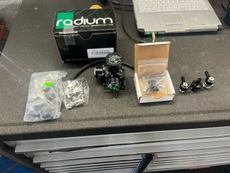 Radium Adjustable Fuel Pressure Regulator With Built In Damper