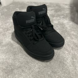 Puma Black High Tops