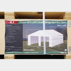 KJ K4525 Steel Garage Building. 45x25. New!