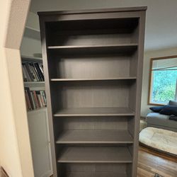 IKEA Hemnes Bookshelf Dark Grey Stain