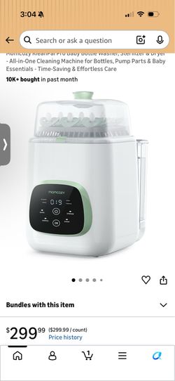 Brand new mom cozy bottle washer