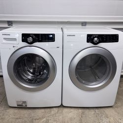 Samsung XL Capacity Washer Dryer Set Electric 