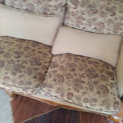 This Is Sofa Brown Golden It's A Heavy Duty
