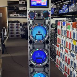 Karaoke Speaker- 12"Screen- Finance Special