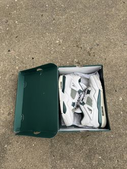 JORDAN 4 OXIDIZED GREEN SZ 10 OG BOX