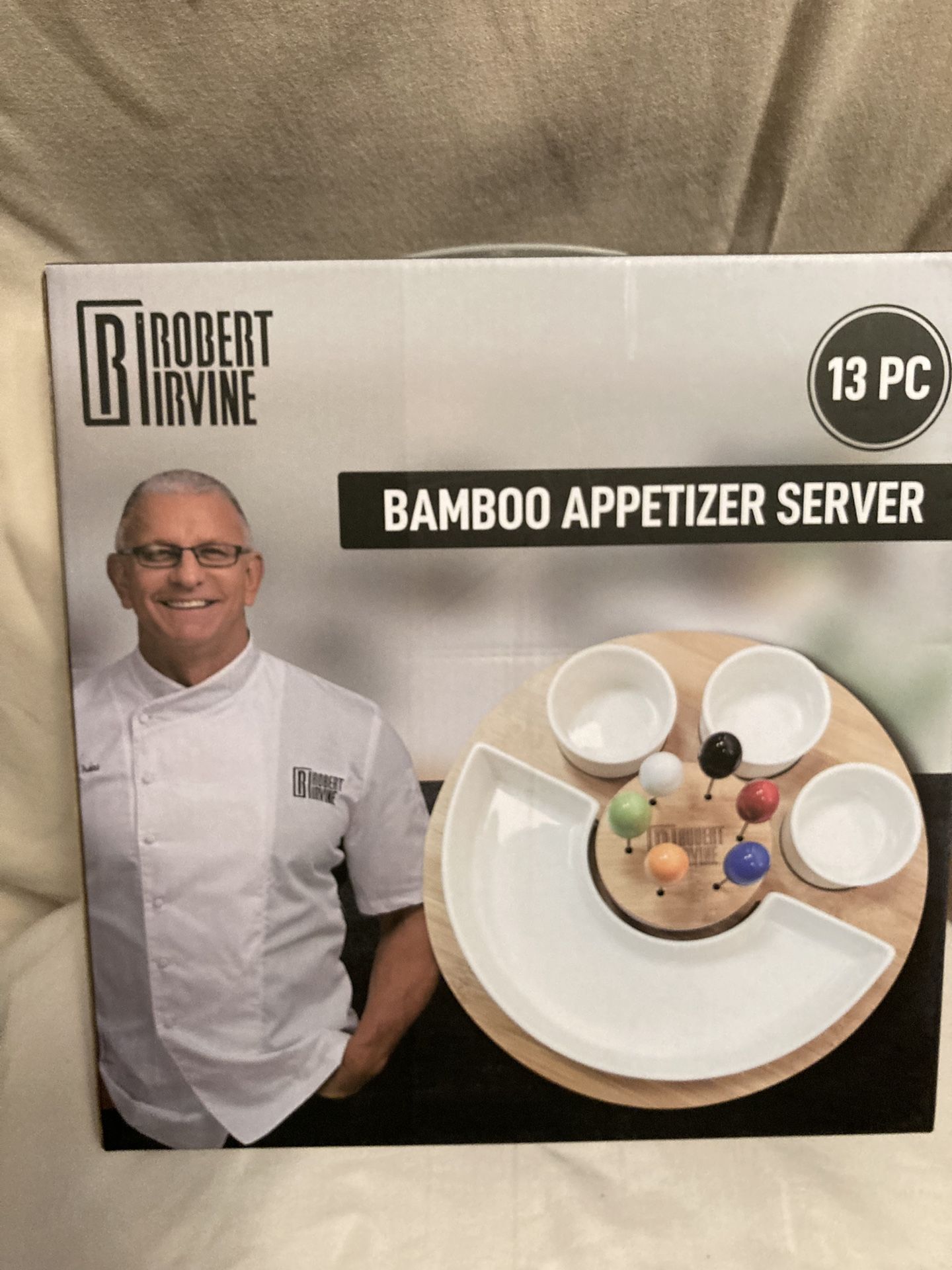 Bamboo Appetizer Server