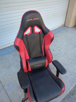 Original DXRacer with lock-back recline feature