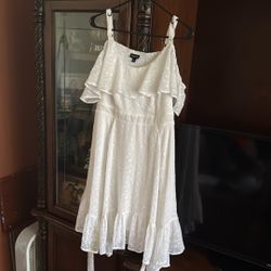 White summer dress