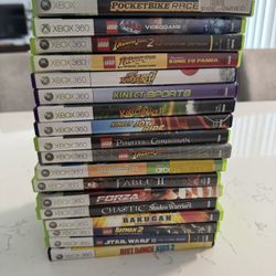 Xbox 360 video game lot