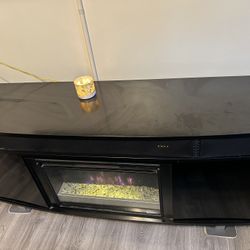 Fireplace With Speaker System