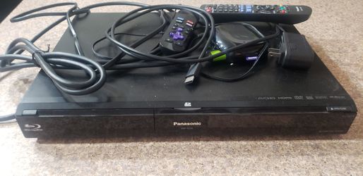 Panasonic bluray player with a roku 2