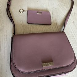 Vintage Kate Spade Crossbody Purse With Change  And Credit Card Wallet.  