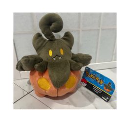TOMY Pokémon Center Pumpkaboo Plush Tomy 7" NWT