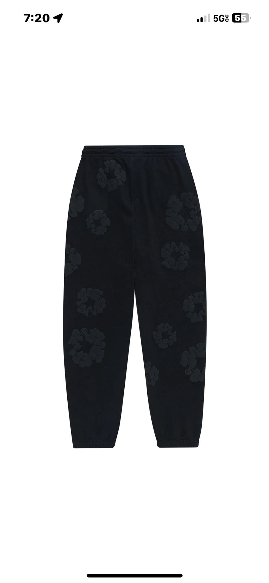 Denim Tear Black Monochrome
