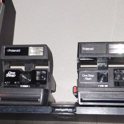2 Polaroid Instant Film Cameras!!