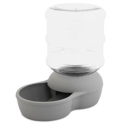 Petmate 64-Cup Le Bistro Plastic Pet Waterer Dog Water Bowl