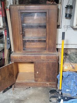Antique Waterfall Hutch 1940s