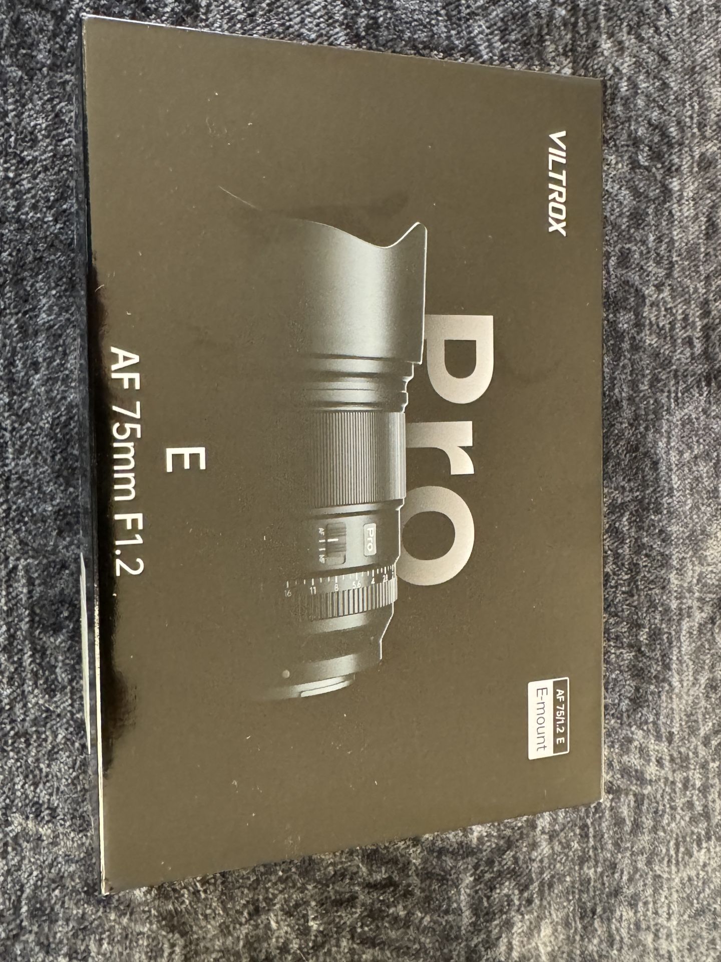 VILTROX 75mm f/1.2 F1.2 PRO E Lens
