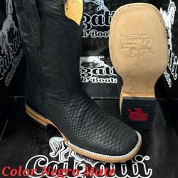 Botas De Piel De México Cómodas Para Trabajar 