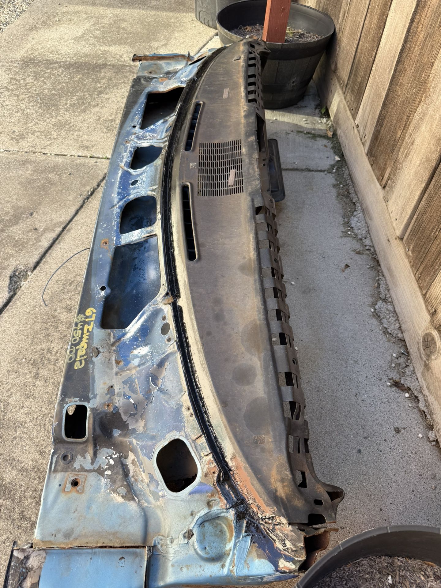 67 Impala Dash parts