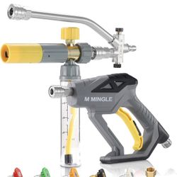 Pressure Washer Gun With Dual Connector 