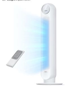 DREO Tower Fan for Bedroom, 28ft (2) or (1)